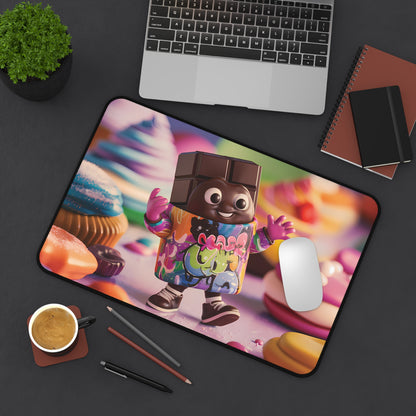 Cute Chocolate Bar - Desk Mat