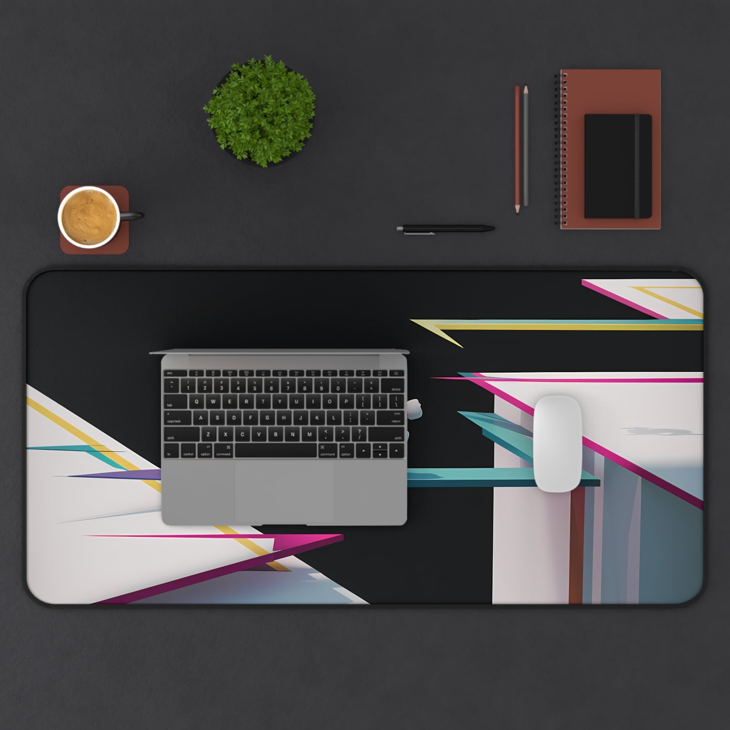 Leap of Color - Desk Mat