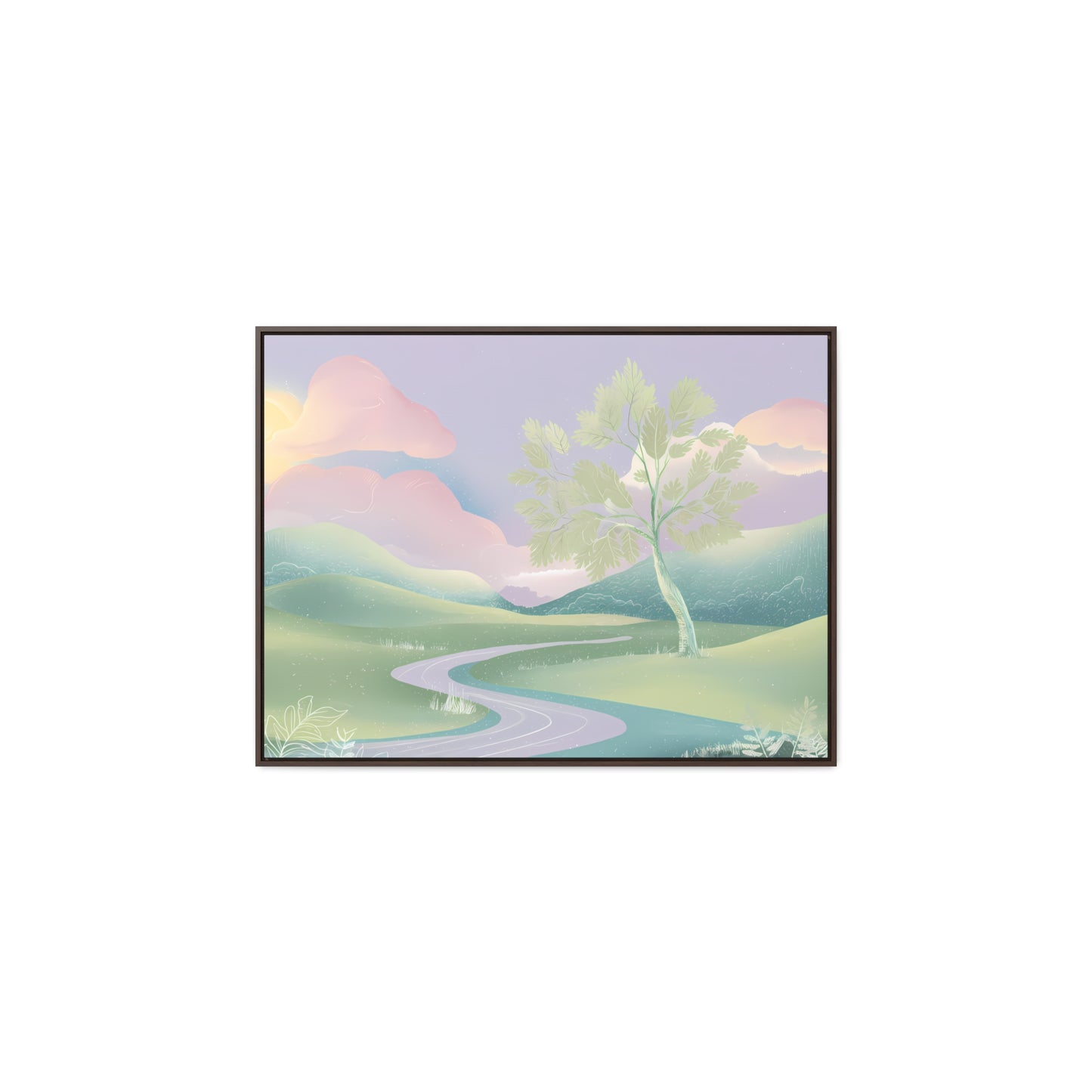 Whispers of Dawn - Gallery Canvas Wraps, Horizontal Frame