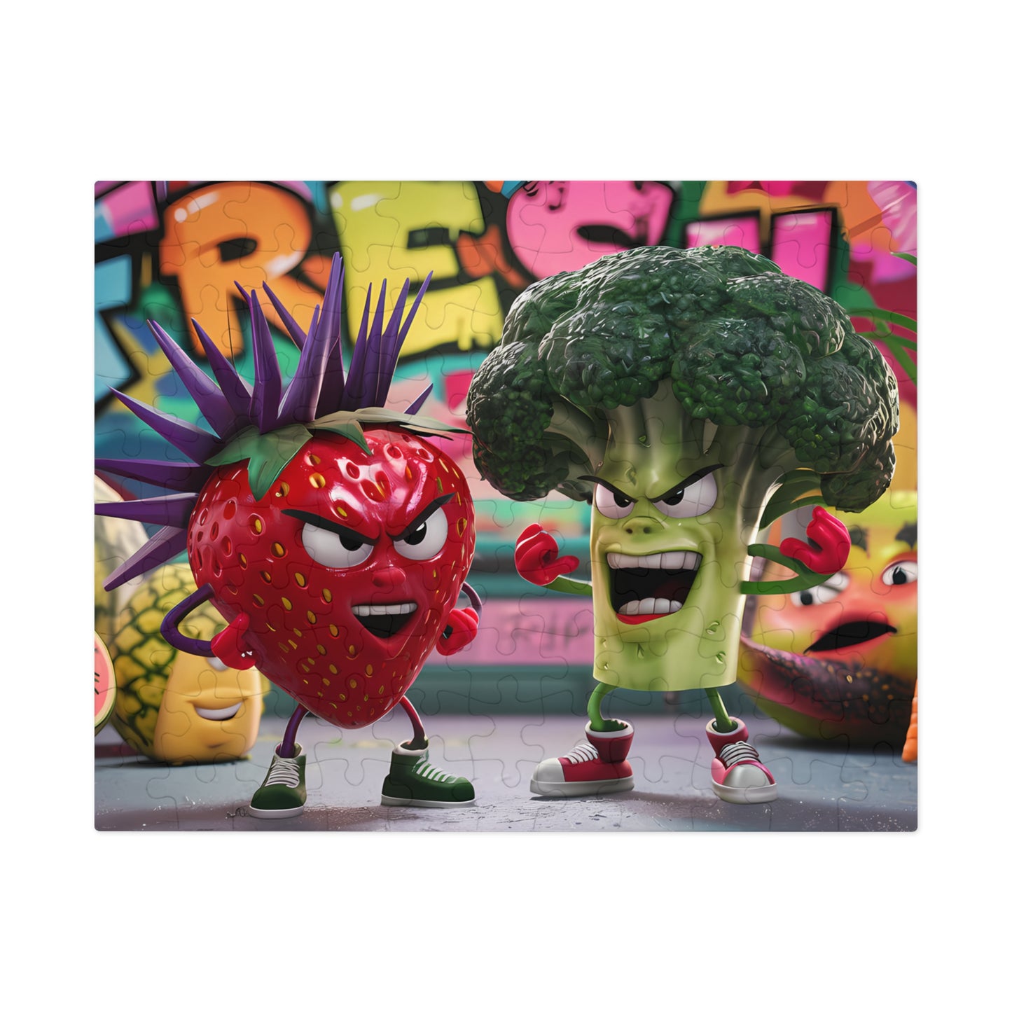 Fresh Rivals Showdown - Jigsaw Puzzle (30, 110, 252, 500,1000-Piece)