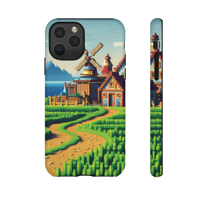 Pixel farming Village - Smartphone Tough Cases