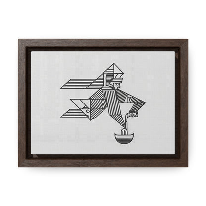 "The Water Bearer" - Gallery Canvas Wraps, Horizontal Frame