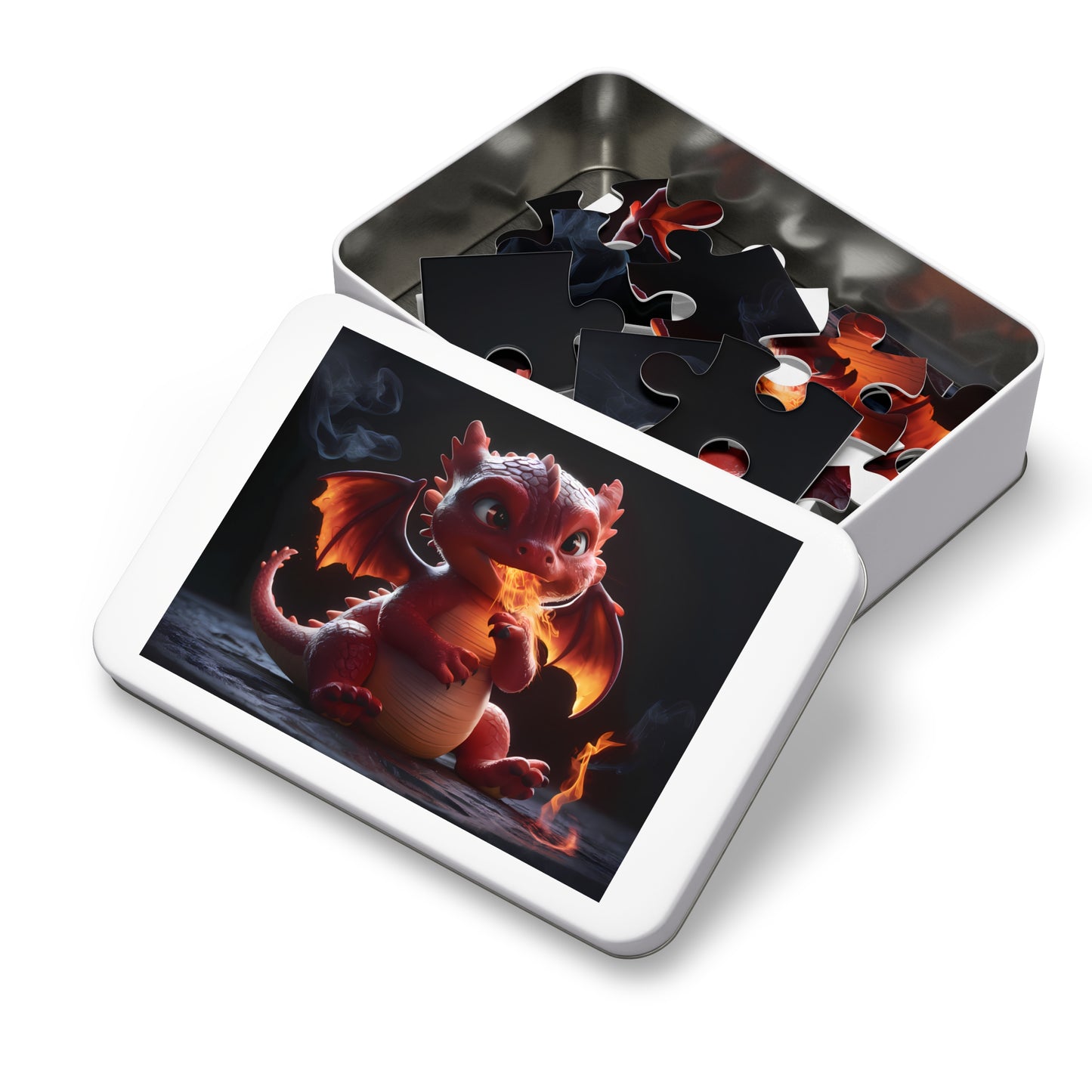 "Ember's First Flame" - Jigsaw Puzzle (30, 110, 252, 500,1000-Piece)