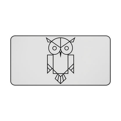 Geometric Owl Design - Desk Mat