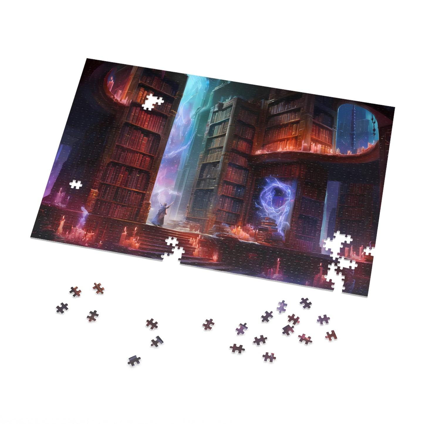 Sanctuary of Arcane Tomes - Jigsaw Puzzle (30, 110, 252, 500,1000-Piece)