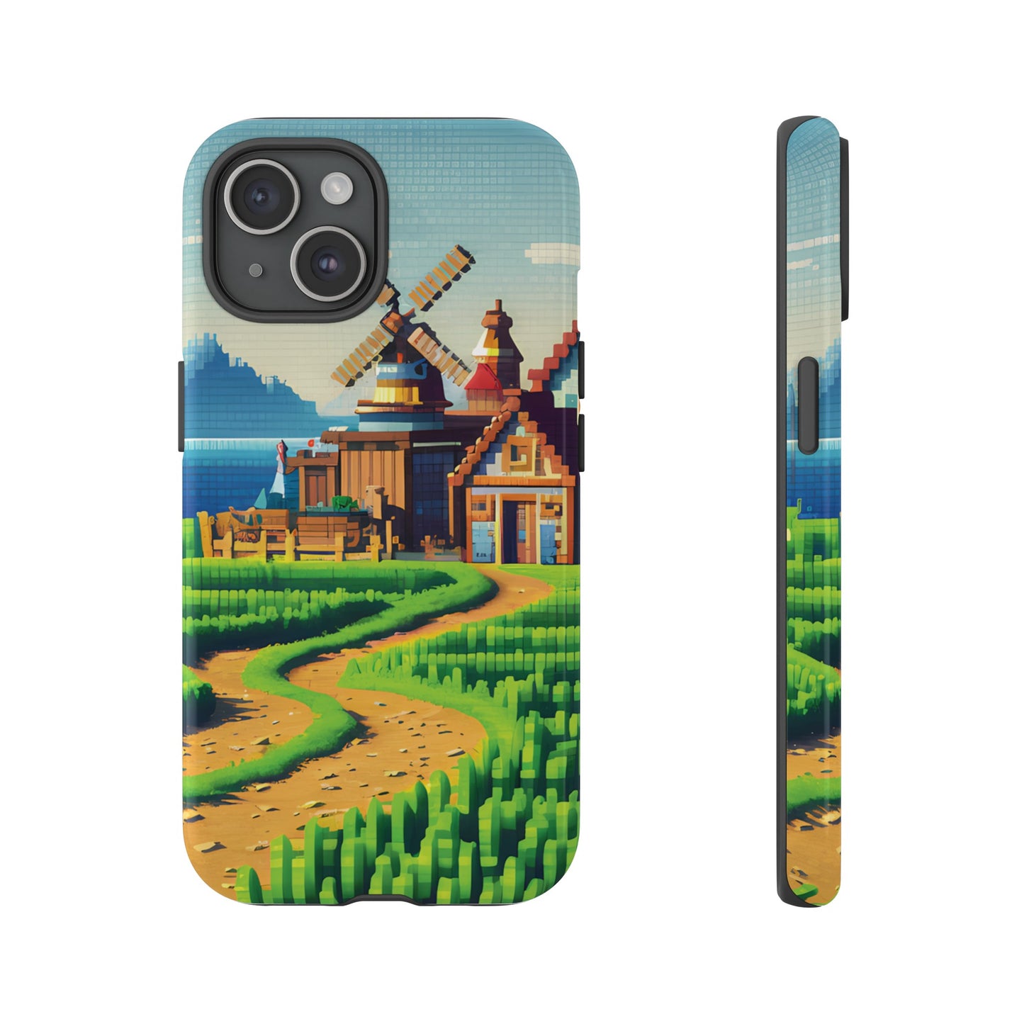 Pixel farming Village - Smartphone Tough Cases