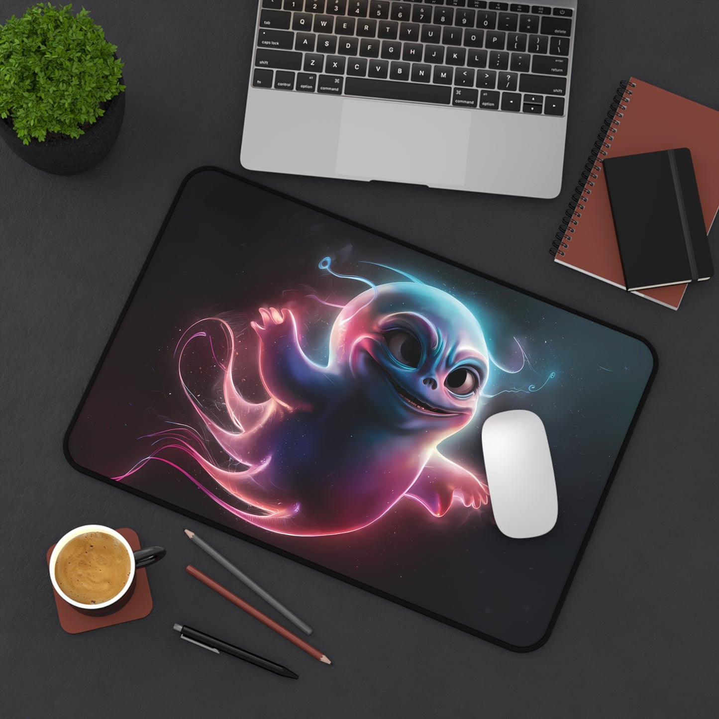 Cute Ghost - Desk Mat
