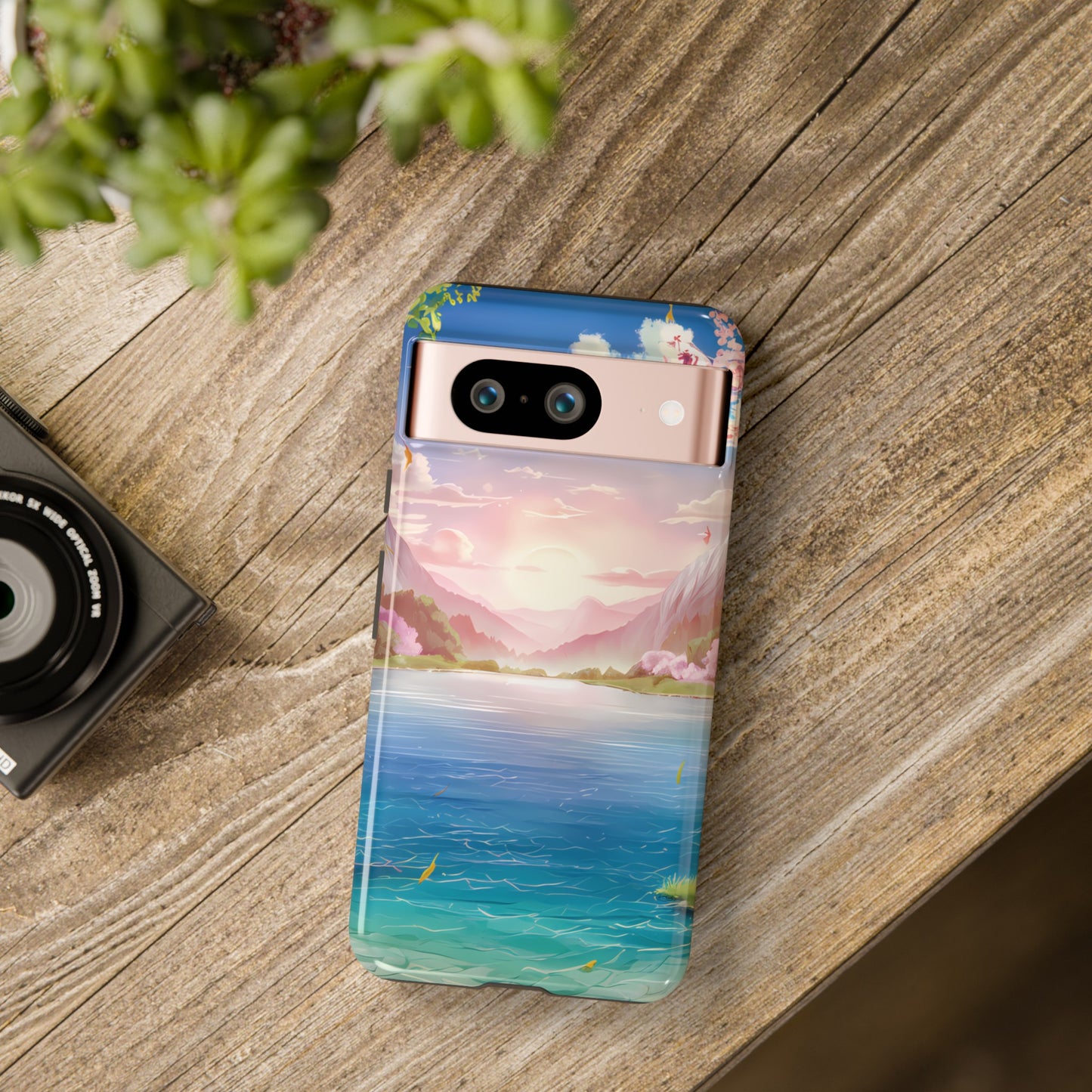 Serene Lake and Mountains - Smartphone Tough Cases