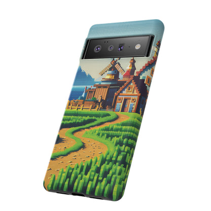Pixel farming Village - Smartphone Tough Cases