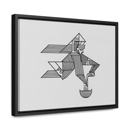 "The Water Bearer" - Gallery Canvas Wraps, Horizontal Frame
