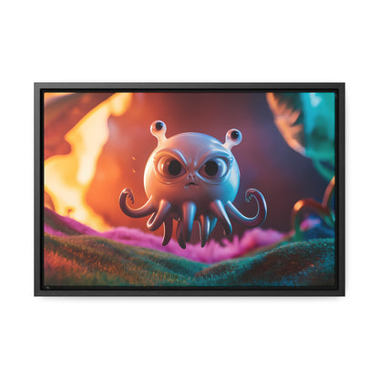 Wrath of the Alien Cephalopod - Gallery Canvas Wraps, Horizontal Frame