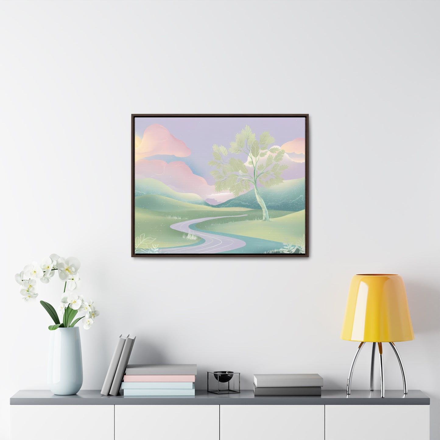 Whispers of Dawn - Gallery Canvas Wraps, Horizontal Frame