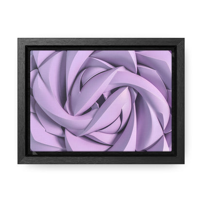 Spiral Petals - Gallery Canvas Wraps, Horizontal Frame