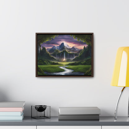 Loading Spinner in Progress - Gallery Canvas Wraps, Horizontal Frame