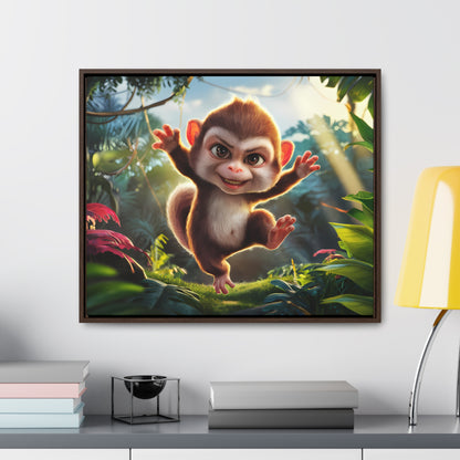 Jungle Joy - Gallery Canvas Wraps, Horizontal Frame