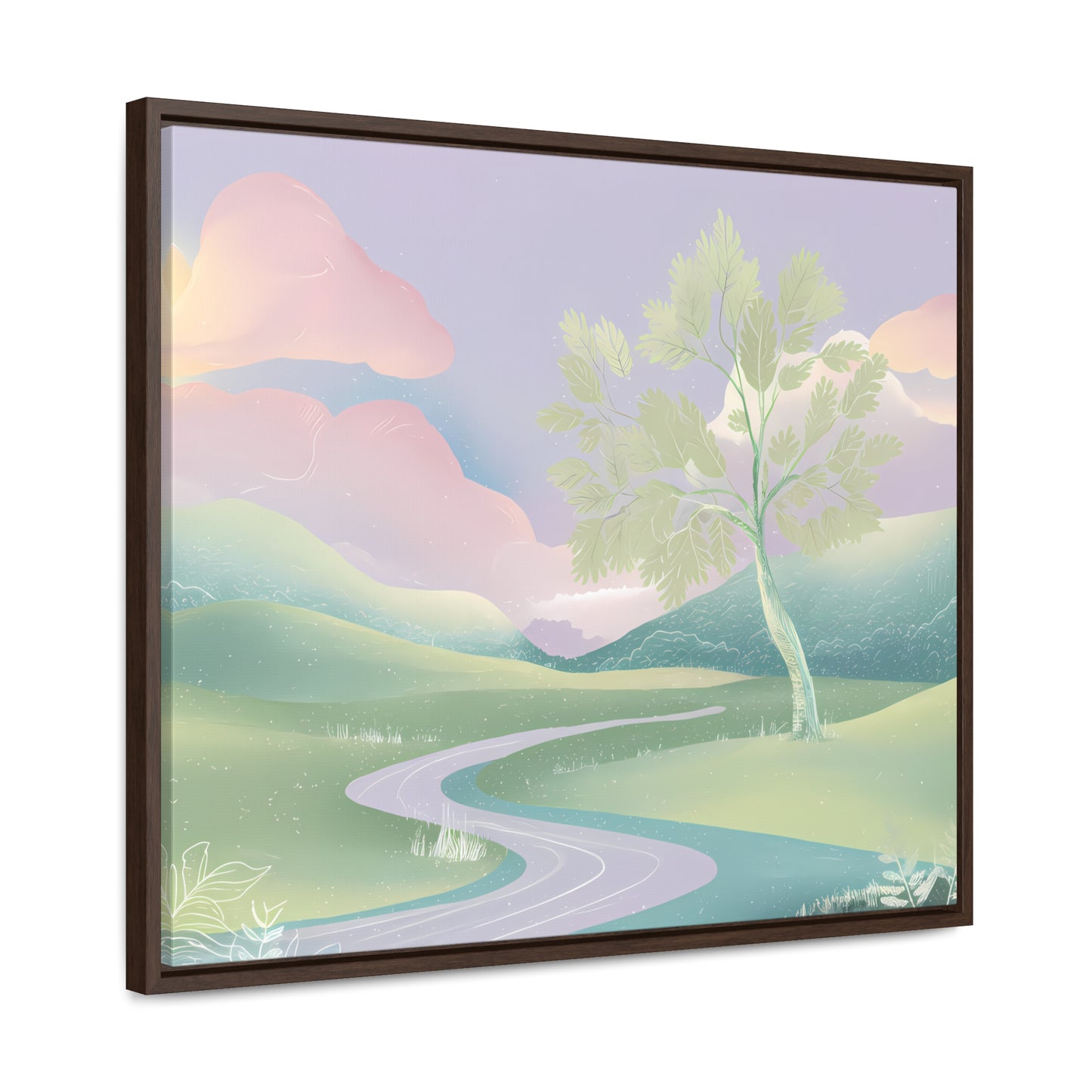 Whispers of Dawn - Gallery Canvas Wraps, Horizontal Frame