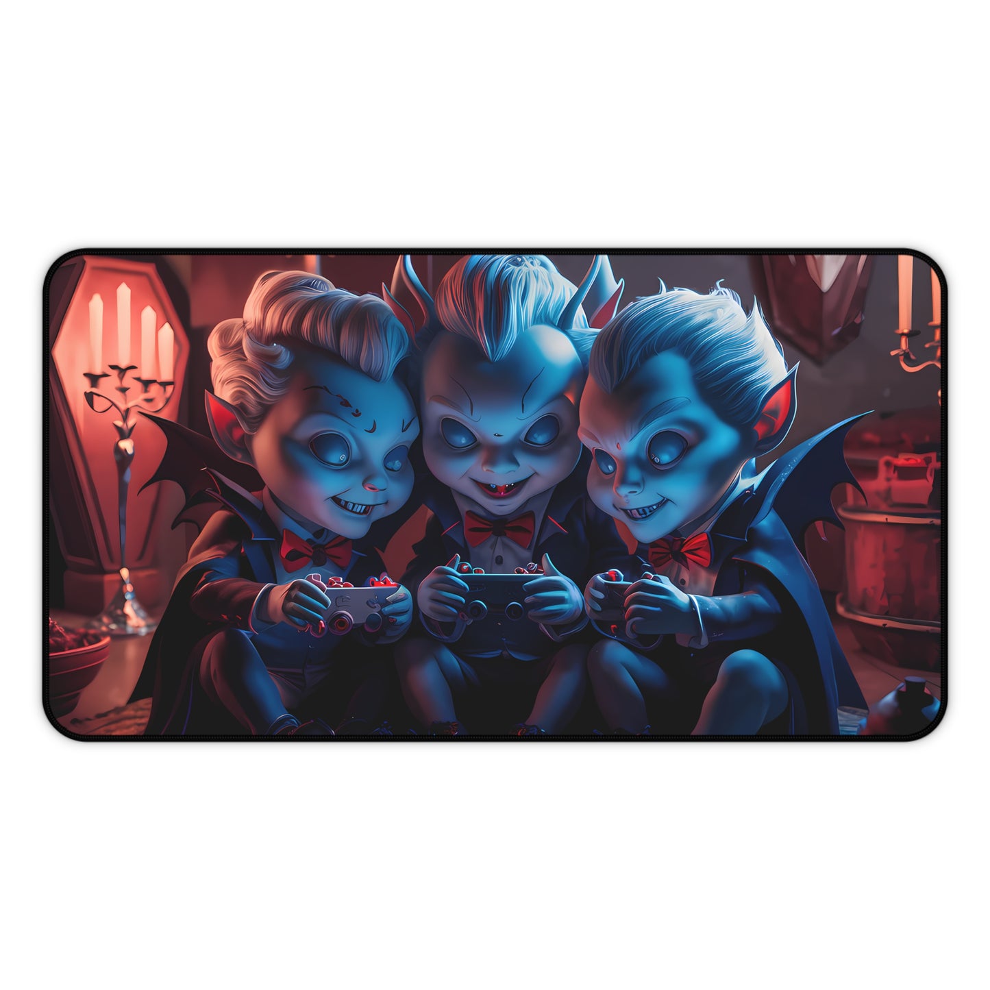 Midnight Gamers: The Little Vampires' Tournament - Desk Mat