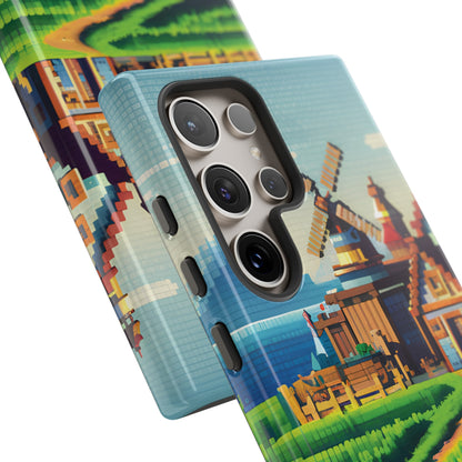 Pixel farming Village - Smartphone Tough Cases