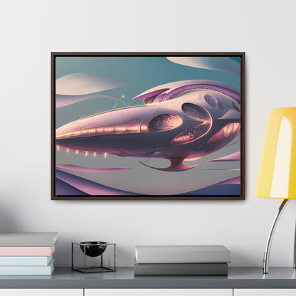 Voyage of the Celestial Whale - Gallery Canvas Wraps, Horizontal Frame