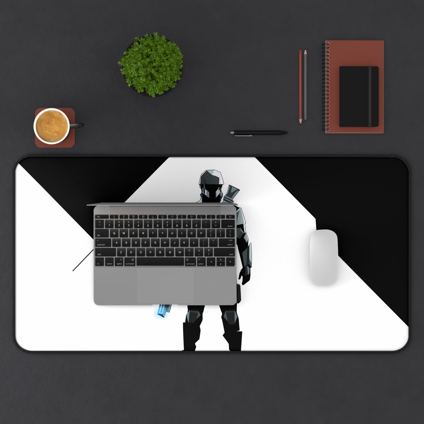 Shadow Sentinel - Desk Mat