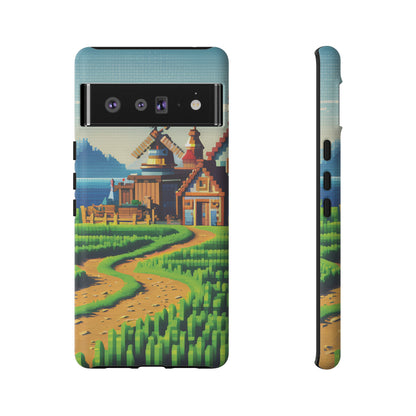Pixel farming Village - Smartphone Tough Cases