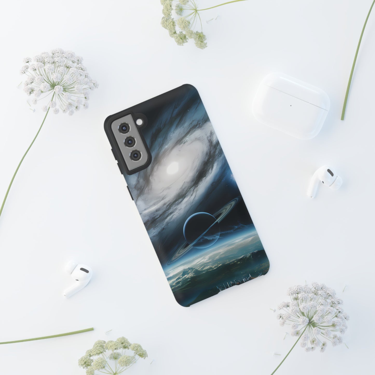 Outer Space viewing of a Planet - Smartphone Tough Cases
