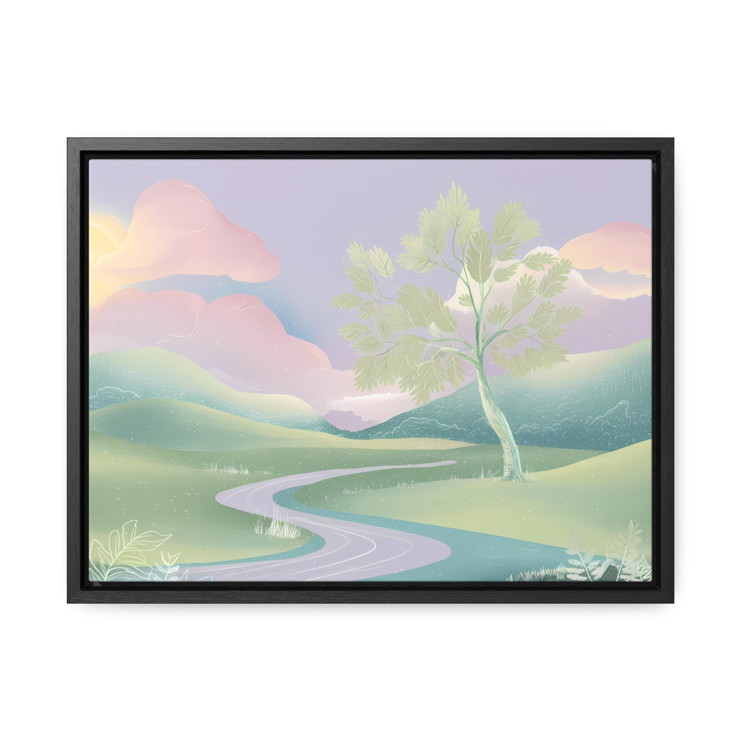 Whispers of Dawn - Gallery Canvas Wraps, Horizontal Frame