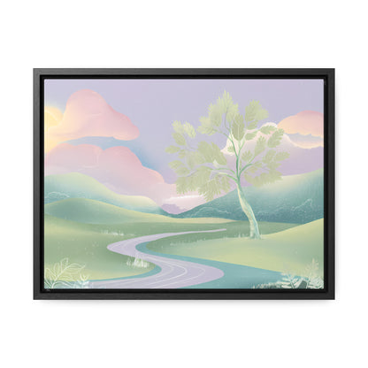 Whispers of Dawn - Gallery Canvas Wraps, Horizontal Frame