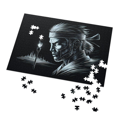 Cyber Sentinel: Guardian of the Future - Jigsaw Puzzle (30, 110, 252, 500,1000-Piece)