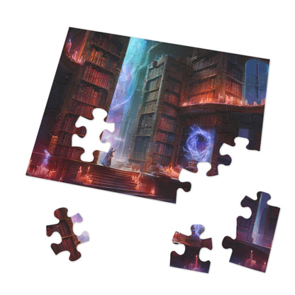 Sanctuary of Arcane Tomes - Jigsaw Puzzle (30, 110, 252, 500,1000-Piece)