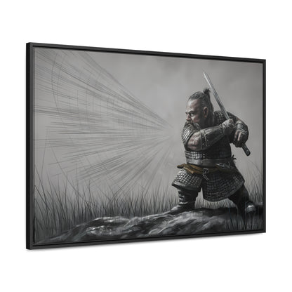 Defender of the Grey Plains - Gallery Canvas Wraps, Horizontal Frame
