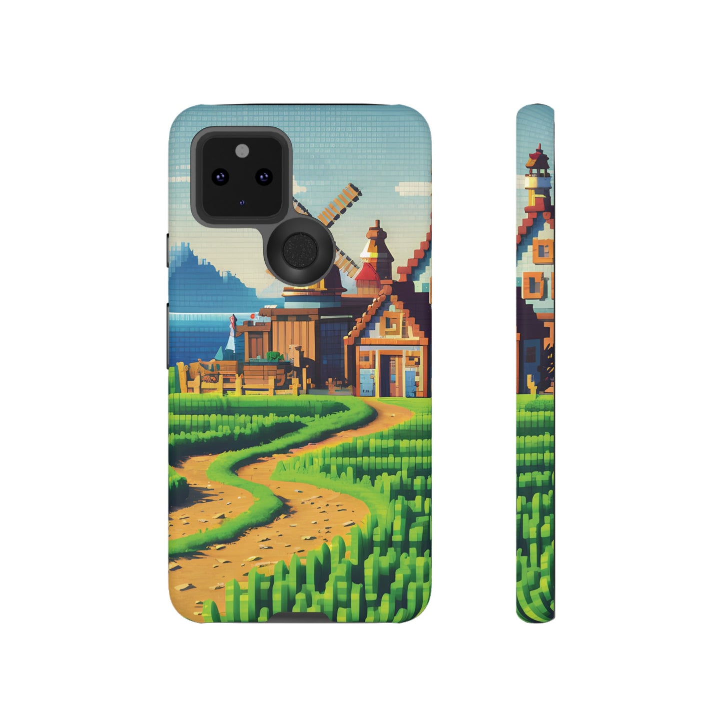 Pixel farming Village - Smartphone Tough Cases