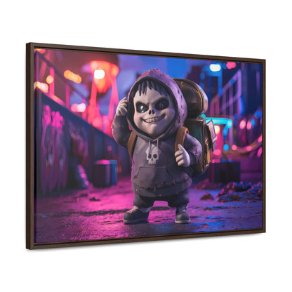 Midnight Mischief - Gallery Canvas Wraps, Horizontal Frame