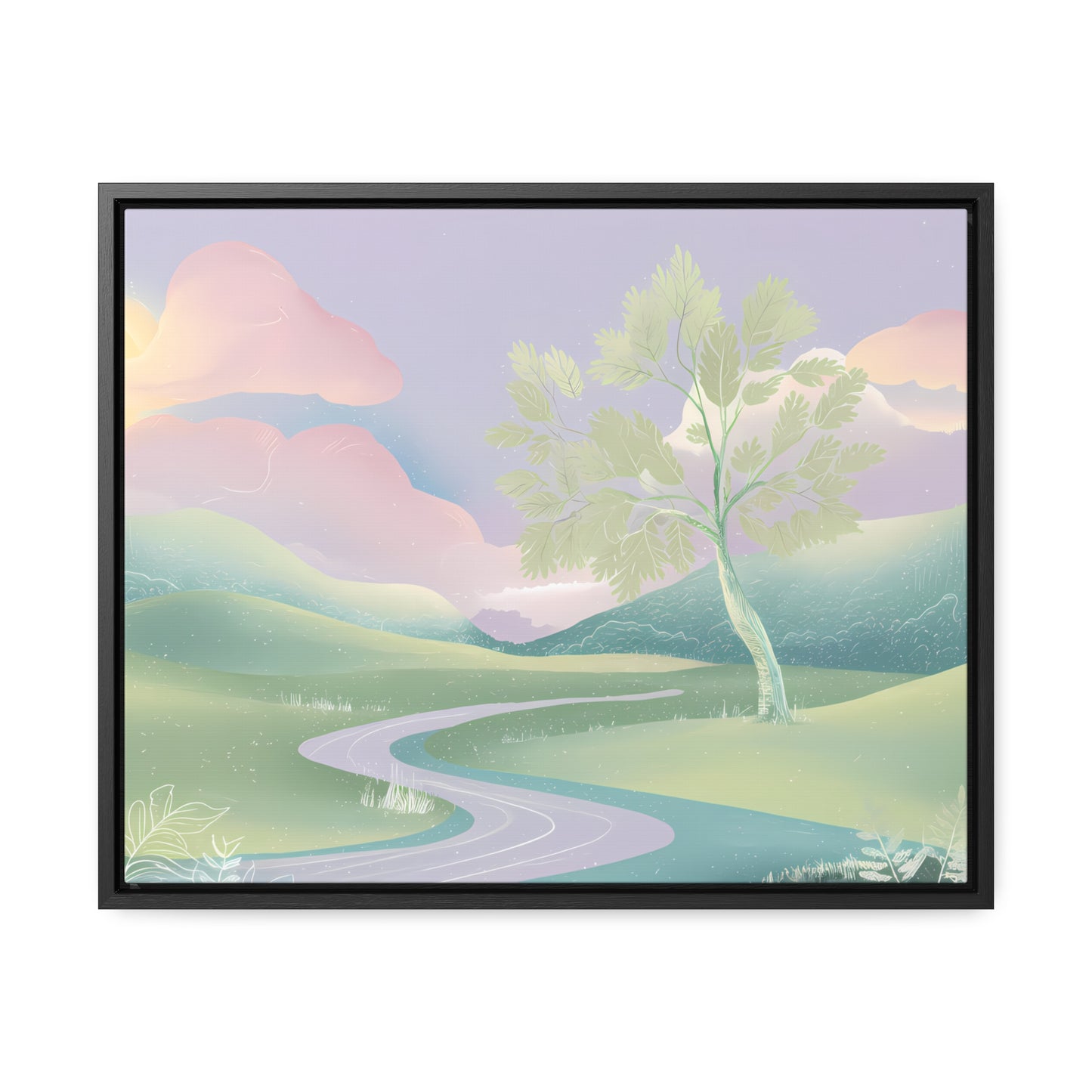 Whispers of Dawn - Gallery Canvas Wraps, Horizontal Frame