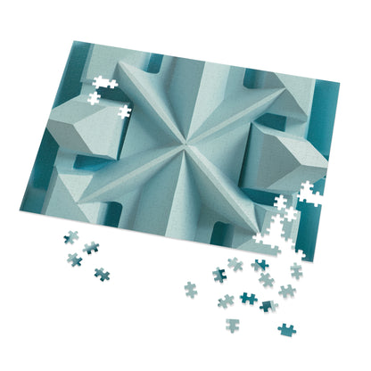 Geometric Frost - Jigsaw Puzzle (30, 110, 252, 500,1000-Piece)