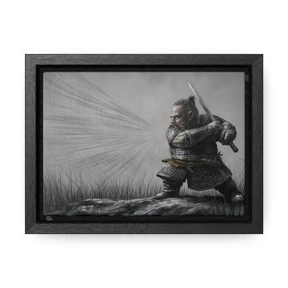 Defender of the Grey Plains - Gallery Canvas Wraps, Horizontal Frame