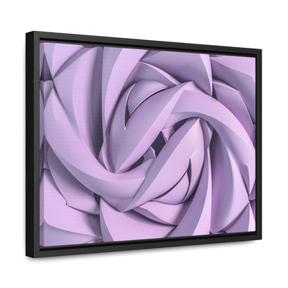 Spiral Petals - Gallery Canvas Wraps, Horizontal Frame