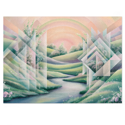 "Echoes of Serenity" - Jigsaw Puzzle (30, 110, 252, 500,1000-Piece)