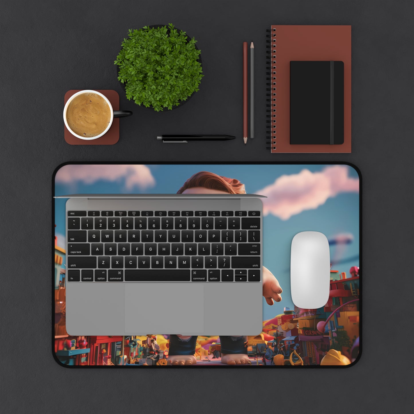 Punk Rock Baby Giant - Desk Mat