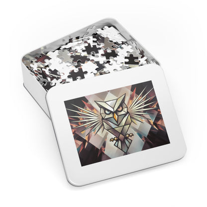 Guardian of the Geometric Night - Jigsaw Puzzle (30, 110, 252, 500,1000-Piece)