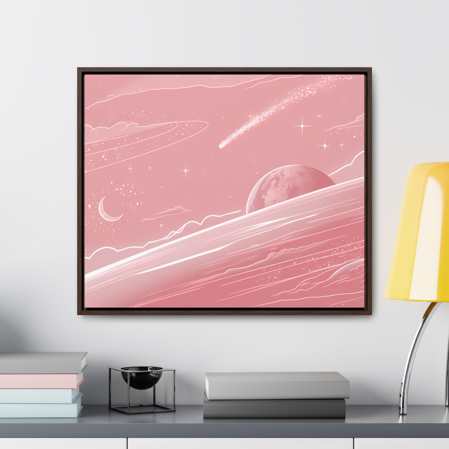 Celestial Dreamscape - Gallery Canvas Wraps, Horizontal Frame