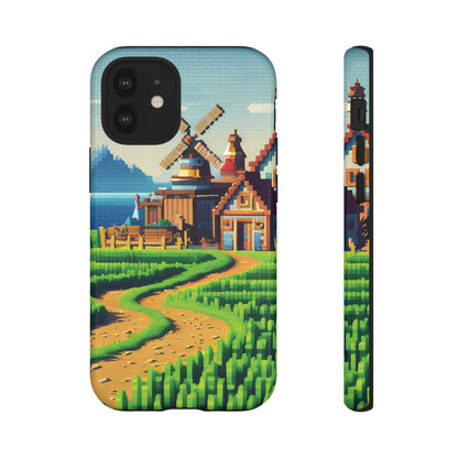 Pixel farming Village - Smartphone Tough Cases