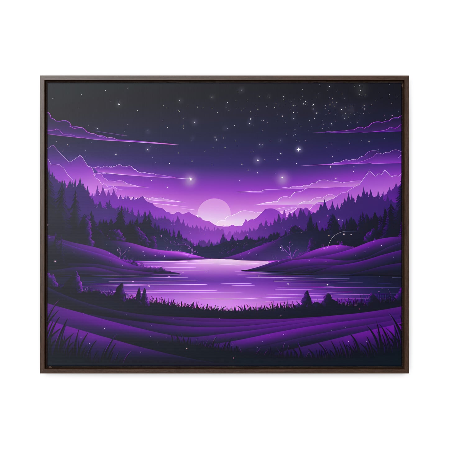 Twilight Serenity - Gallery Canvas Wraps, Horizontal Frame