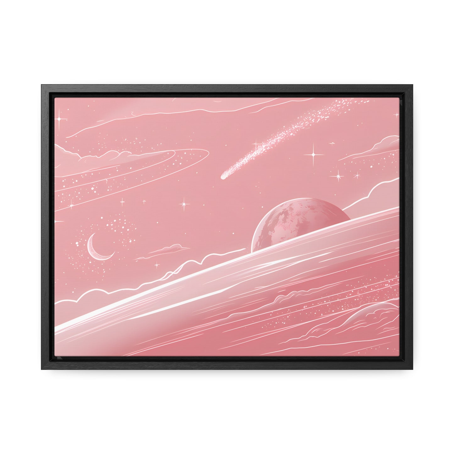 Celestial Dreamscape - Gallery Canvas Wraps, Horizontal Frame