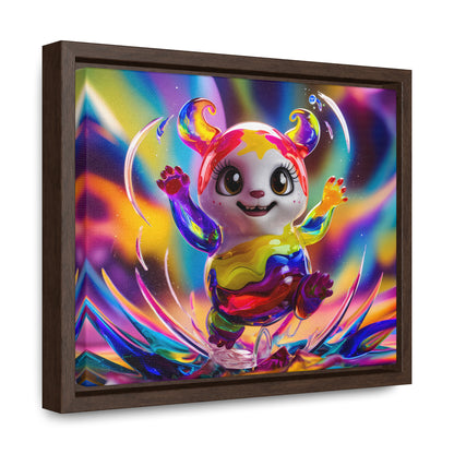 Splash of Joy - Gallery Canvas Wraps, Horizontal Frame