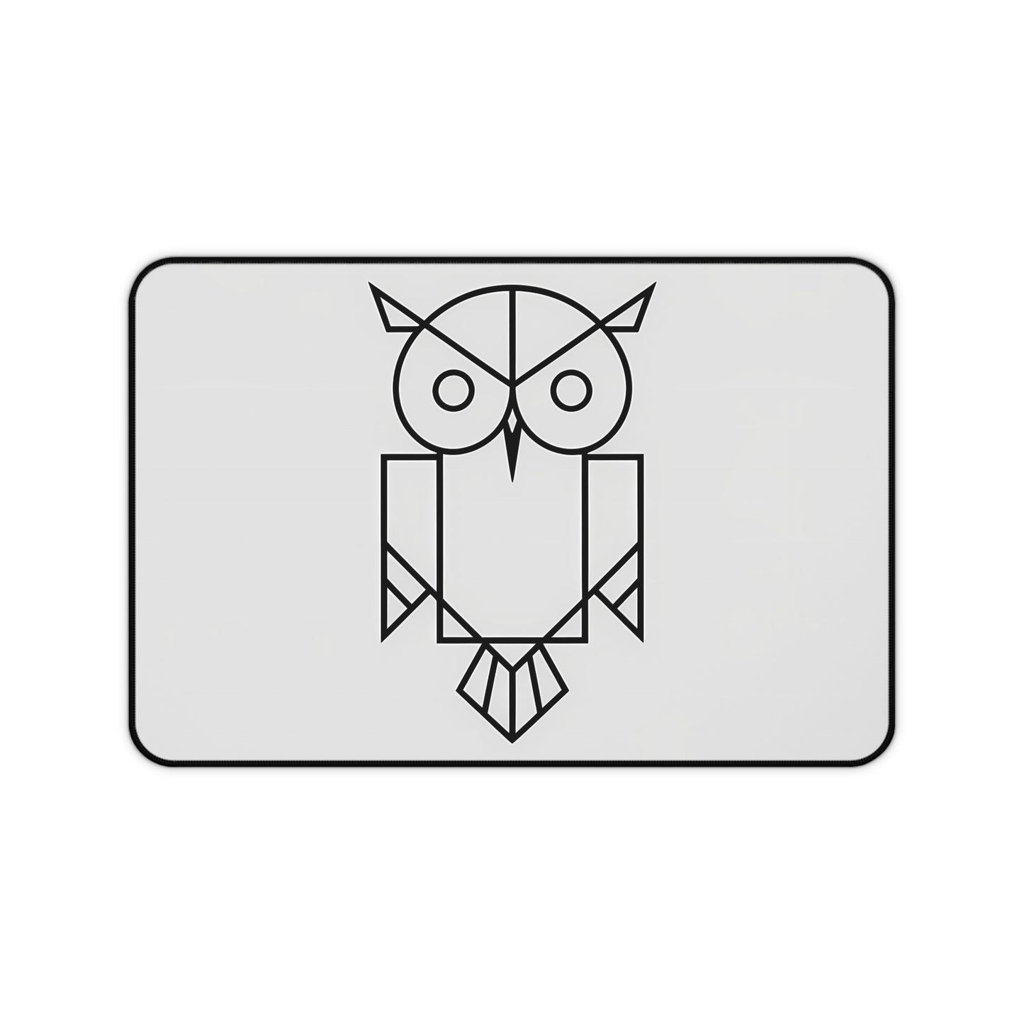 Geometric Owl Design - Desk Mat