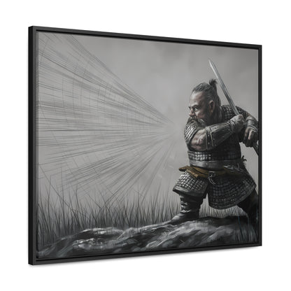 Defender of the Grey Plains - Gallery Canvas Wraps, Horizontal Frame