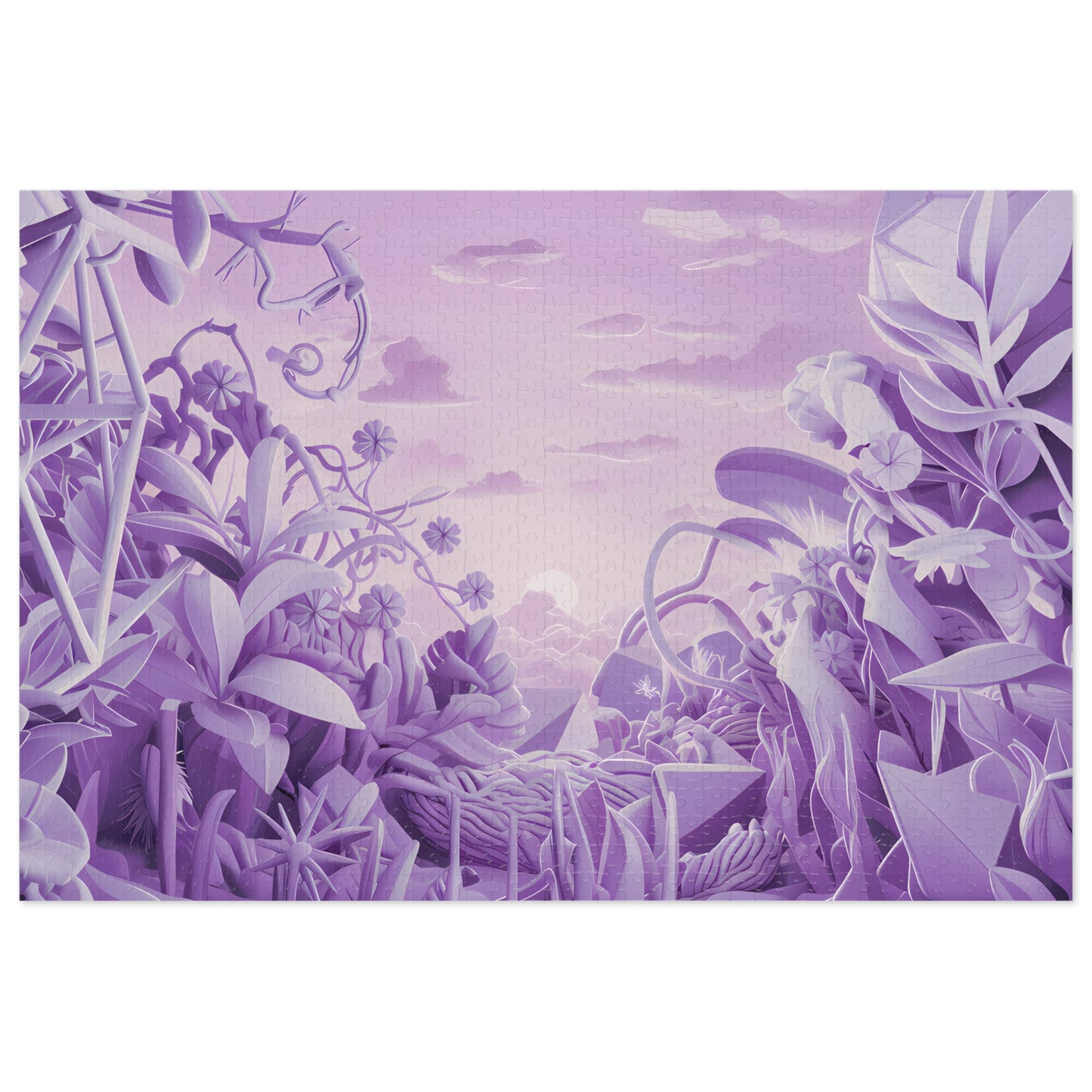 Twilight Jungle Reverie - Jigsaw Puzzle (30, 110, 252, 500,1000-Piece)