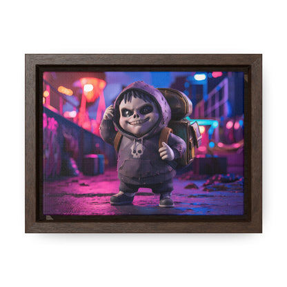 Midnight Mischief - Gallery Canvas Wraps, Horizontal Frame