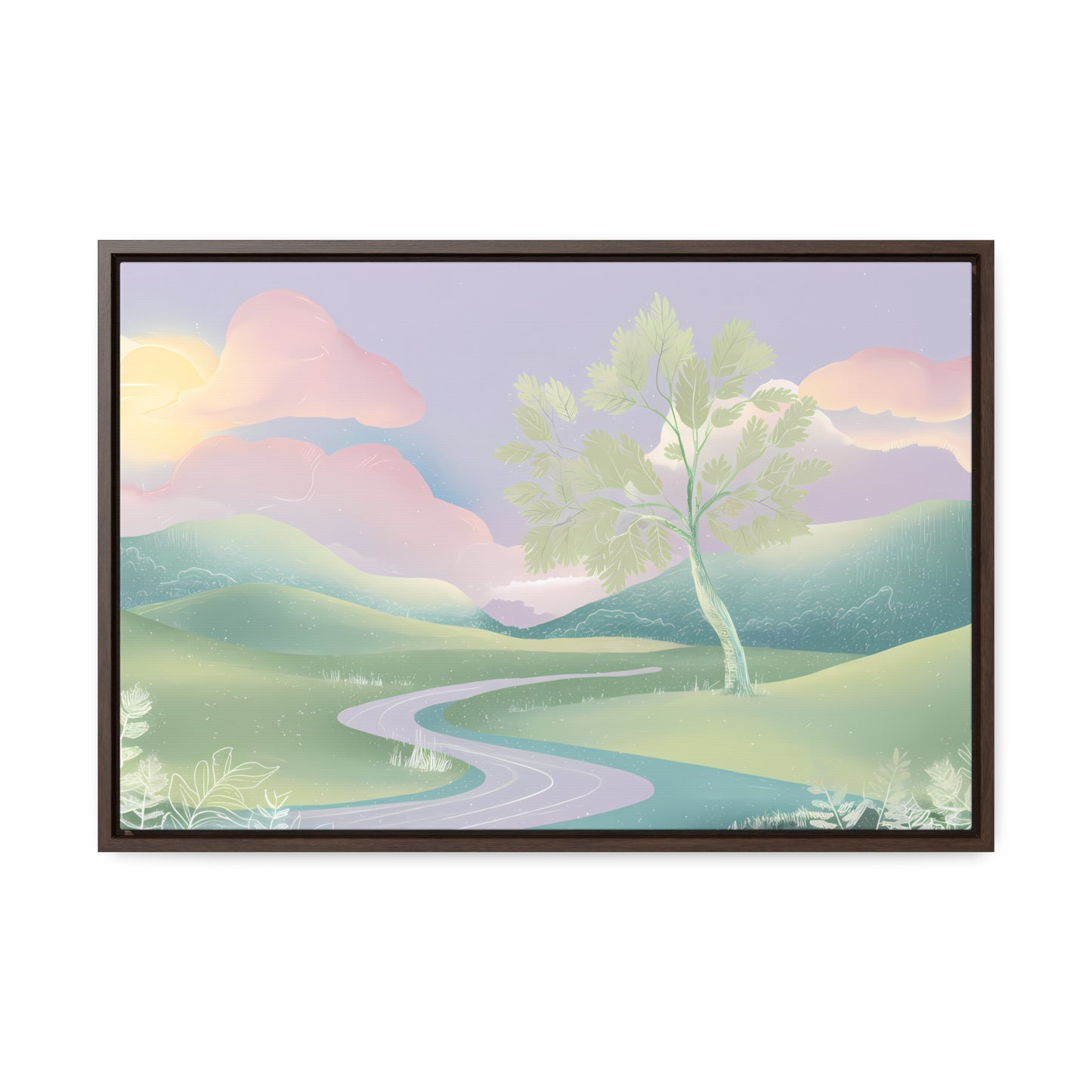 Whispers of Dawn - Gallery Canvas Wraps, Horizontal Frame